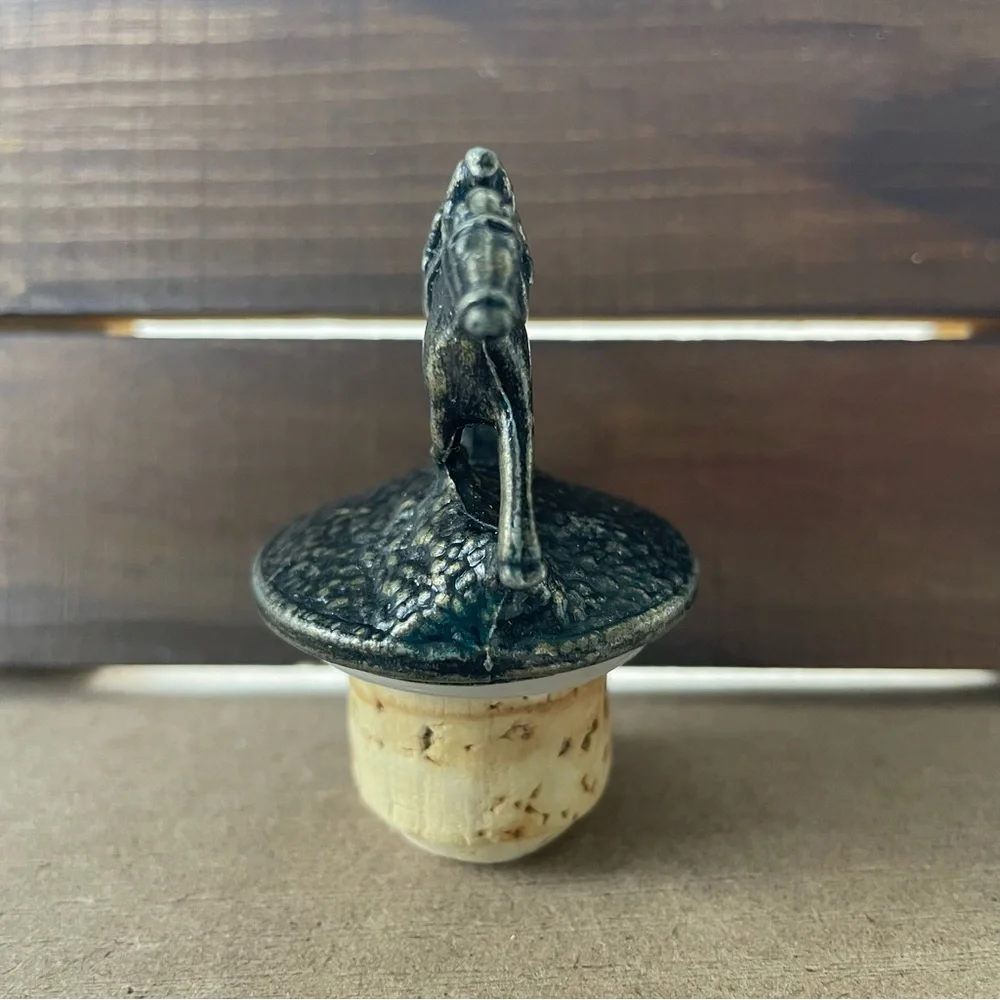 Blanton’s Bourbon Jockey Bottle Stopper LETTER A
